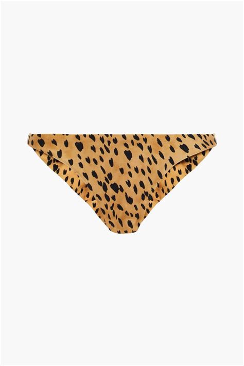 Leopard Print Low Rise Bikini Briefs Endource