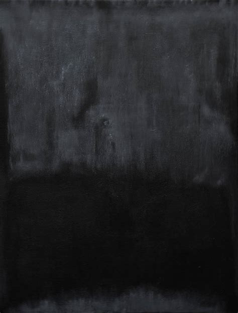 Black Grey Abstract Painting Mystical Space Meditative Abstract