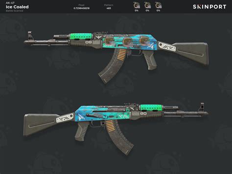 AK 47 Ice Coaled Battle Scarred CS GO Skinport