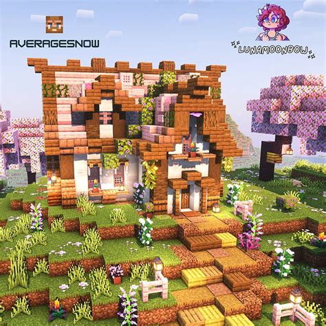 Minecraft Cherry Blossom Builds Mom S Got The Stuff