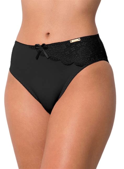 Kit 5 Calcinha Conforto Gabi Lingerie Calça Microfibra Detalhada em