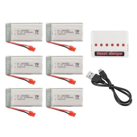 Pcs V Mah Lipo Batterie Rechargeable Piles De Rechange Pour