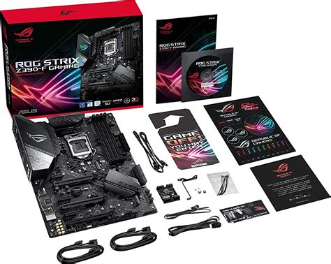 Asus Rog Strix Z390 F Gaming Lga1151 Intel 8th And 9th Gen Ddr4 Intel Z390 M 2 6gb S Sata Atx