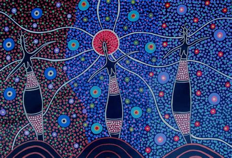 New Three Sisters Painting Aboriginal Art on Canvas Hand Painted in Acrylics Comes With COA - Etsy