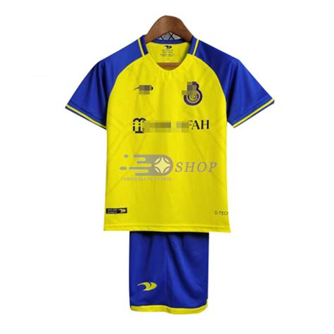 Camiseta Al Nassr FC Primera Equipación 2022 2023 Niño Kit