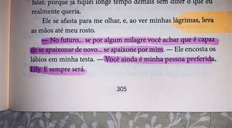 Assim Que Acaba Colleen Hoover Frases Frases Marcantes De Livros