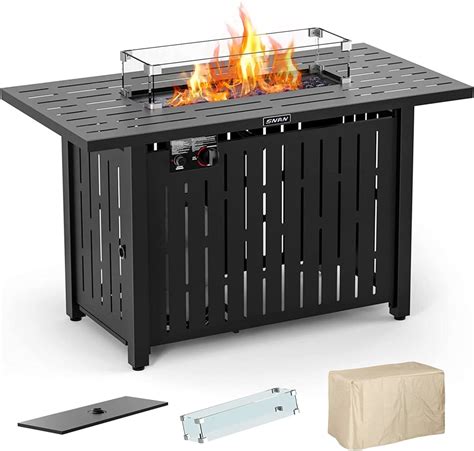 Snan 43" 50,000-BTU Propane Fire Pit Table for $220 - RY43-0001