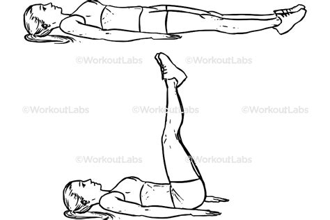 Lying Leg Raises Lifts Workoutlabs Exercise Guide