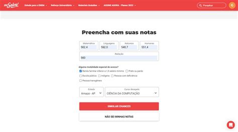 Simulador Do Sisu Veja Sites Para Calcular Nota M Dia No Enem