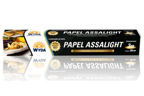 Papel Assalight Cm X M Wyda Unidades Embalagens De Papel