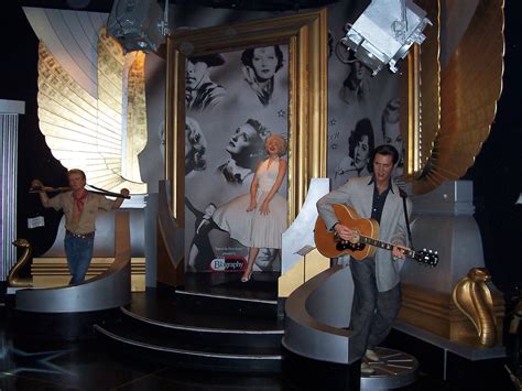 James Dean Marilyn Monroe And Elvis Presley At Madame Tussaud S