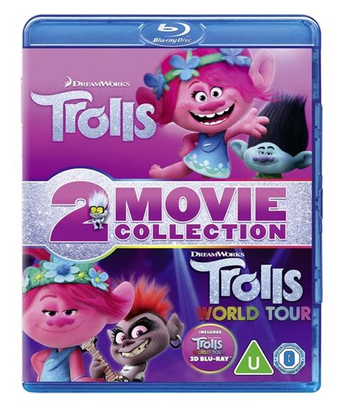 Trollstrolls World Tour Blu Ray 3d Free Shipping Over £20 Hmv Store