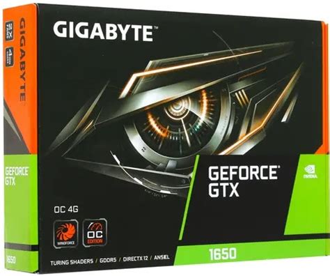 Видеокарта Gigabyte GeForce GTX 1650 Windforce OC | отзывы