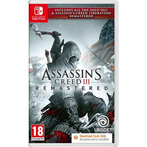 Ubisoft Assassins Creed 3 Liberation Remaster Nintendo Switch