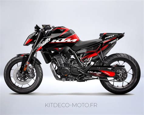 Kit D Co Ktm Duke Factory Rouge Kitdeco Moto Fr