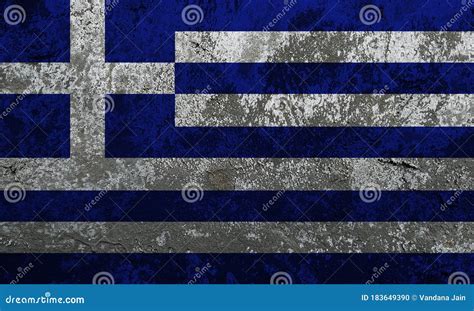 Greece Texture Greece Flag Grunge Greece Flag Grunge Greece Flag Stock