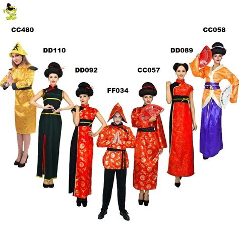 Ancient Chinese National Costume Traditional Chinese Garments Man Women Tang Suit Female Fancy ...