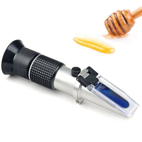 Honey Refractometer For Honey Moisture Brix And Baume 3 In 1 Uses 58