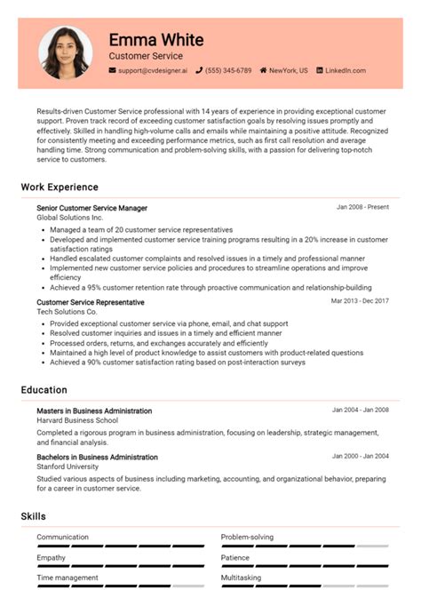 9 Bilingual Customer Service Resume Examples And Templates For 2025