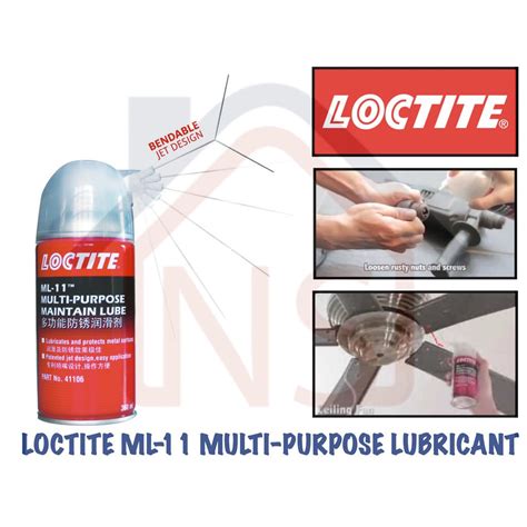 Loctite Ml Multi Purpose Maintain Lube With Flexible Nozzle Ml