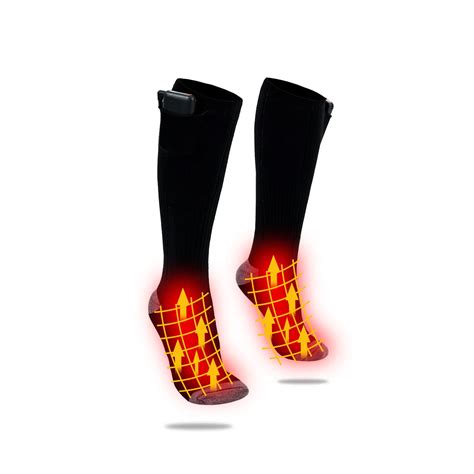 Chaussette De Ski Chaussettes Chauffantes Lectriques Usb Unisexes