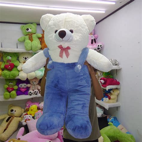 Jual Boneka Teddy Bear Jojon Beruang Jojon Jumbo 90 Cm Bahan Rabbit