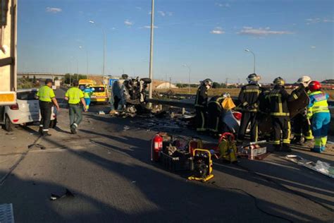 Un Muerto Y Tres Heridos Leves En Un Accidente Múltiple En La M 50 Madrid