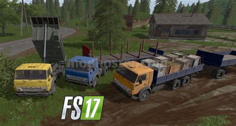 LS17 Packung KamAZ v 1 0 1 MAZ Kamaz Gaz Mod für Landwirtschafts