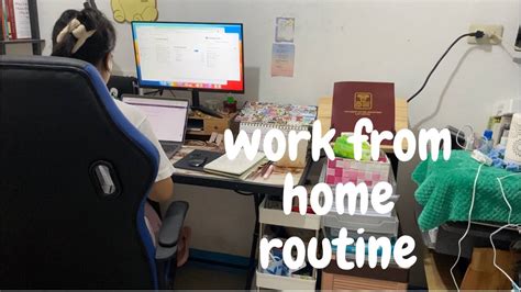 Wfh Routine Night Shift 8pm To 4am YouTube