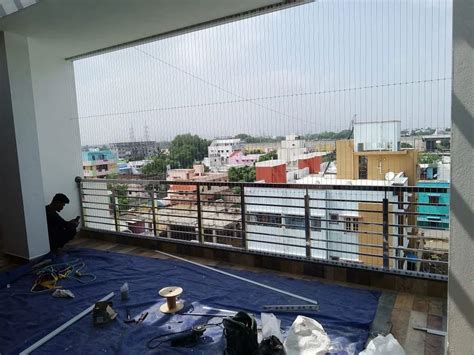 Balcony Grill Invisible Grills In Kr Puram For Apartments At Rs Sq