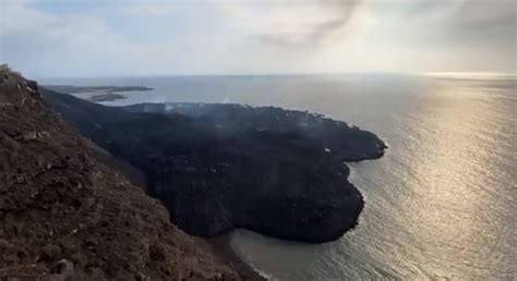 La Primera Fajana Del Volc N De La Palma Mide M S De Hect Reas