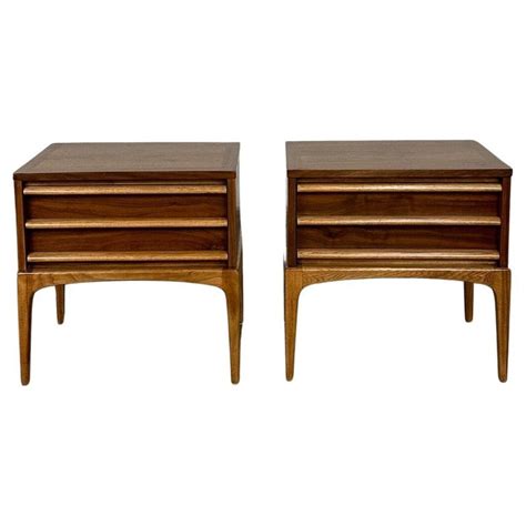 Lane Rhythm Nightstands Pair For Sale At 1stdibs