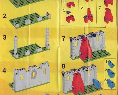 Old Lego Instructions Letsbuilditagain