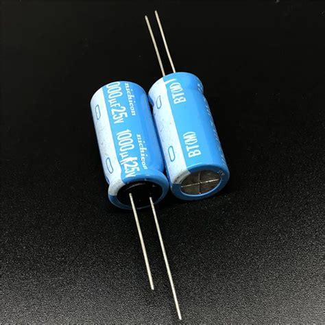 5 Pcs 20 Pcs 1000 Uf 25V Nichicon Bt Serie 12 5X25 Mm Zeer Betrouwbare