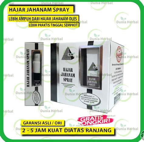 Jual COD Hajar Jahanam SPRAY Garansi ASLI ORI 100 Lebih Ampuh