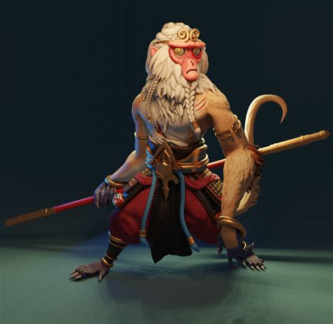 The Monkey King Finished Projects Blender Artists Community