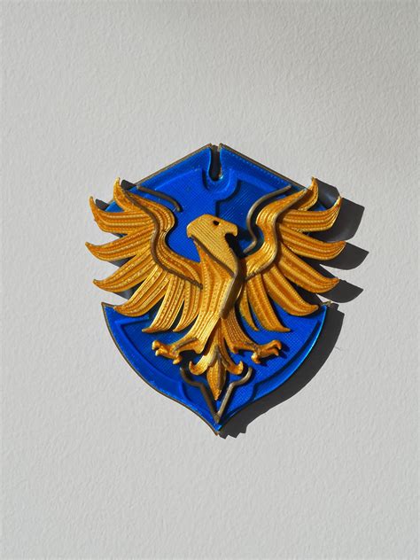 3d Printed Hogwarts Legacy Crests I Designed Using Blender R