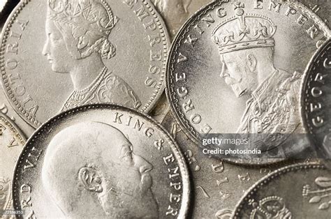 Closeup Of Indian Silver Coins High-Res Stock Photo - Getty Images