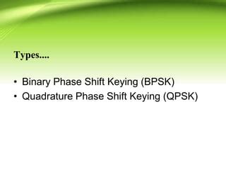 Phase Shift Keying Psk Ppt