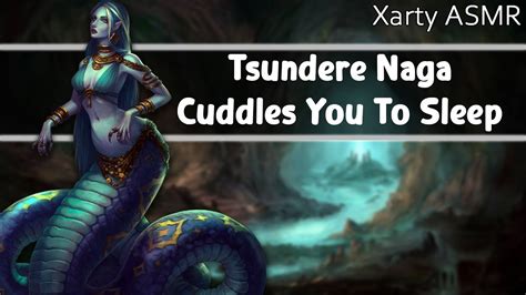 [asmr] Tsundere Naga Cuddles You To Sleep [f4a] [part 2] [monster Girl