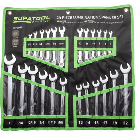 Combination Spanner Set 24 Piece - Kincrome Tools - Kincrome