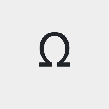 ohm symbol electrical