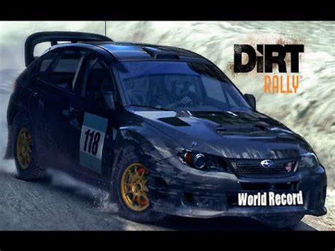 Dirt Rally Sweden Skogsrallyt Subaru Impreza Wrx Sti World Record