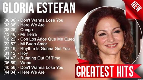 Gloria Estefan Greatest Hits Best Songs Of 80s 90s Old Music Hits