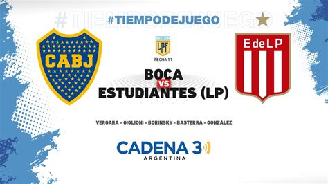 Boca Juniors Vs Estudiantes Lp Copa De La Liga Fecha Cadena