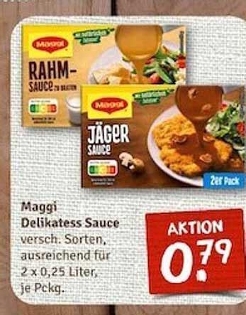 Maggi Delikatess Sauce Angebot Bei Nahkauf Prospekte De