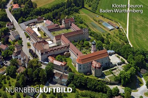 Kloster Beuron Baden Württemberg Luftaufnahme