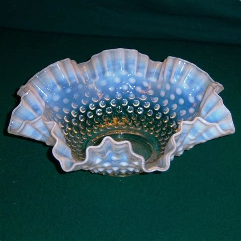 Fenton Art Glass French Opalescent Hobnail Bowl Haute Juice