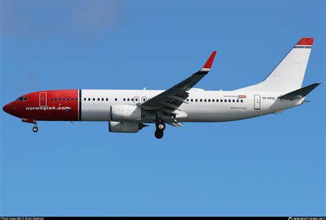 SE RPM Norwegian Air Sweden AOC Boeing 737 8JP WL Photo By Bram