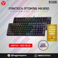 Review Fantech Atom Mk Rgb Keyboard Gaming Mechanical Fullsize